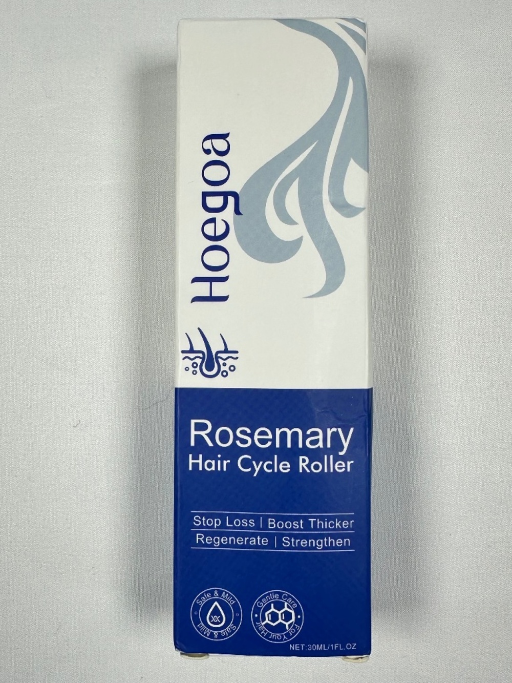 Hoegoa Rosemary Hair Cycle Roller 30ml Roll On Scalp Treatment Serum New in Box